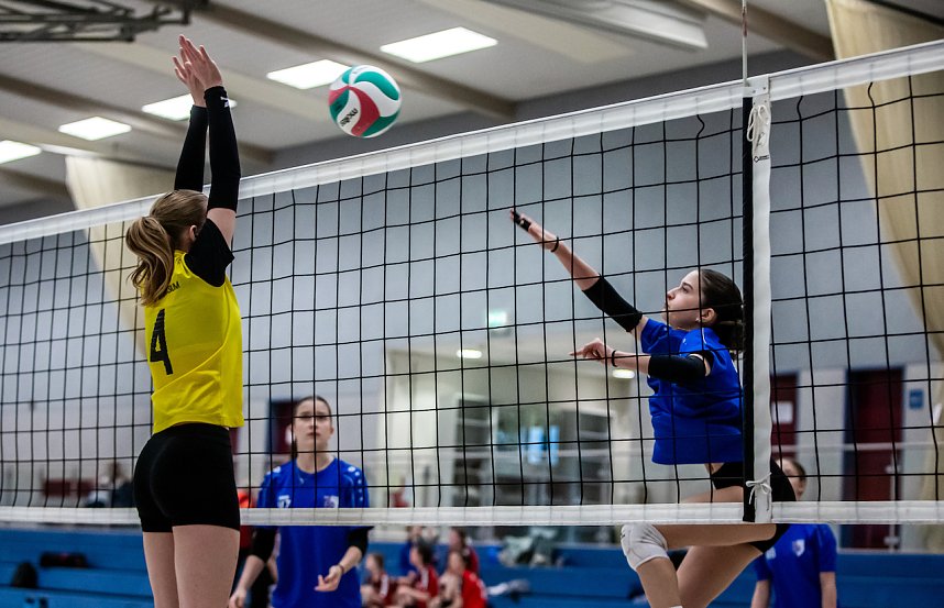 Erfolg im Volleyball-Krimi - die Humboldt-Sportlerinnen brachten es zu Bronze