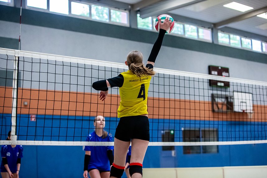Erfolg im Volleyball-Krimi - die Humboldt-Sportlerinnen brachten es zu Bronze