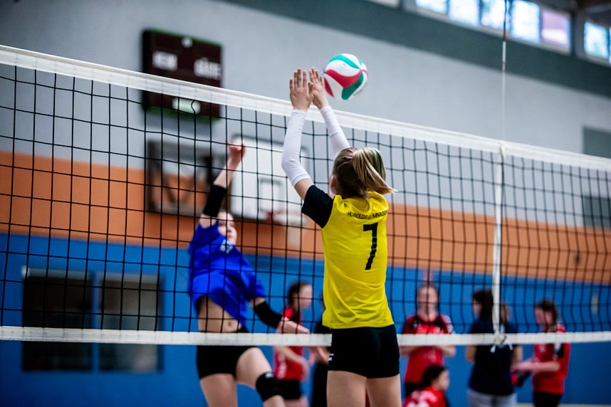 Erfolg im Volleyball-Krimi - die Humboldt-Sportlerinnen brachten es zu Bronze
