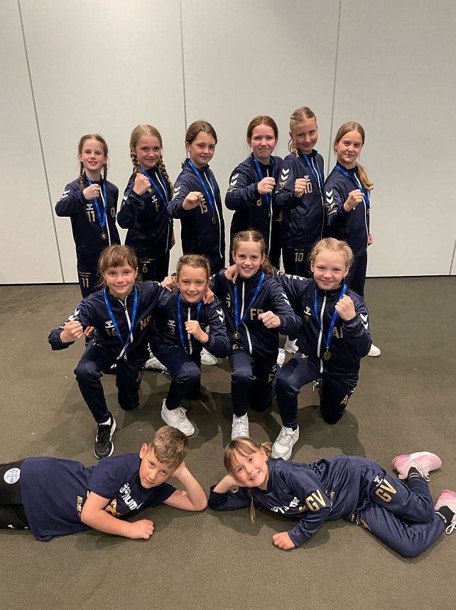 Erfolgreiche Nordh&auml;user Handballkids in Kolding