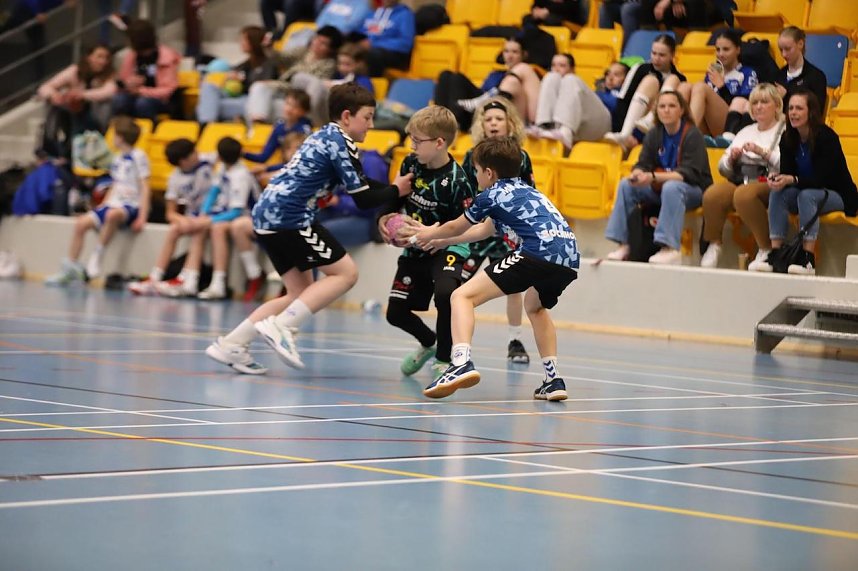 Erfolgreiche Nordh&auml;user Handballkids in Kolding