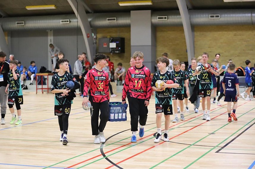 Erfolgreiche Nordh&auml;user Handballkids in Kolding