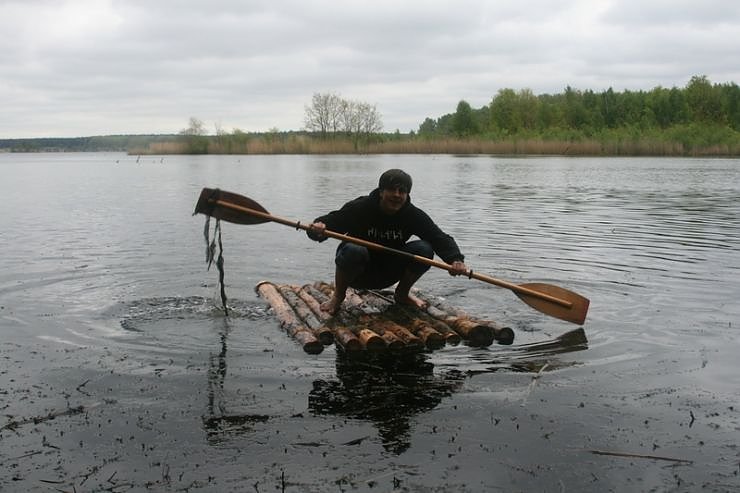 Zeltlager in "Afrika"