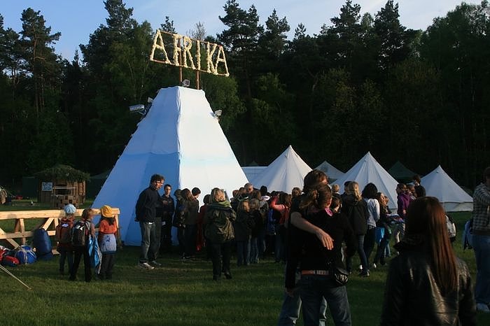 Zeltlager in "Afrika"