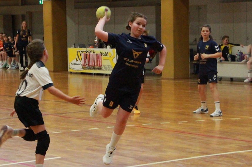 E-M&auml;dchen vom Nordh&auml;user SV bei der Th&uuml;ringer Bestenermittlung