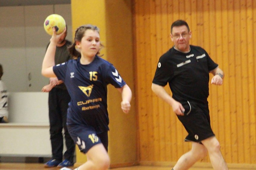 E-M&auml;dchen vom Nordh&auml;user SV bei der Th&uuml;ringer Bestenermittlung