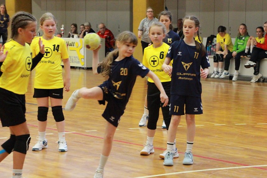 E-M&auml;dchen vom Nordh&auml;user SV bei der Th&uuml;ringer Bestenermittlung