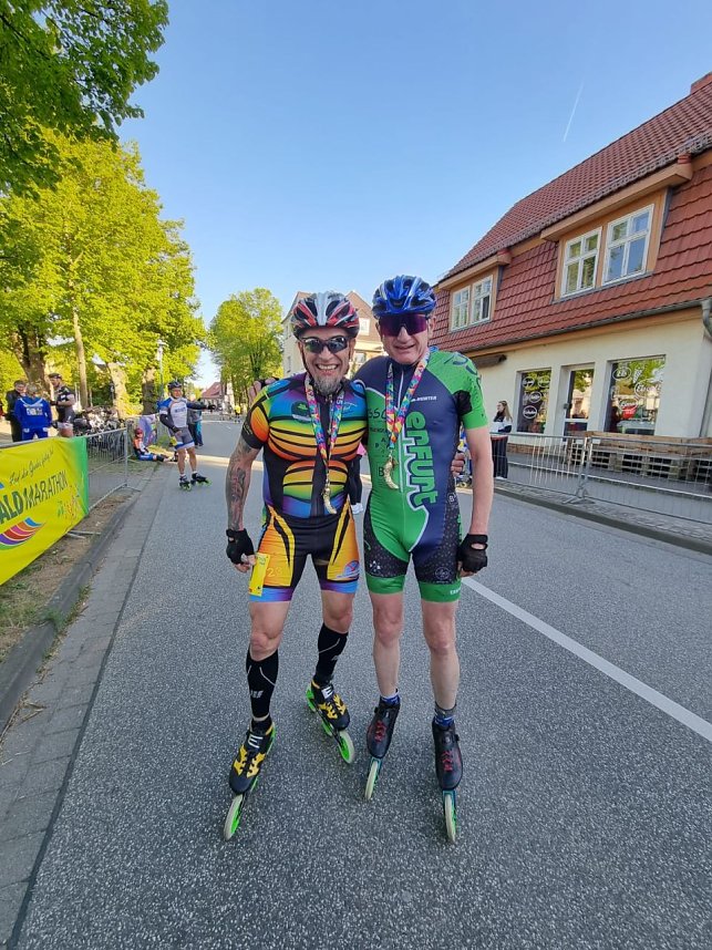 Mit dem 23. Spreewaldmarathon startete auch f&uuml;r die Nordh&auml;user Skater die Saison