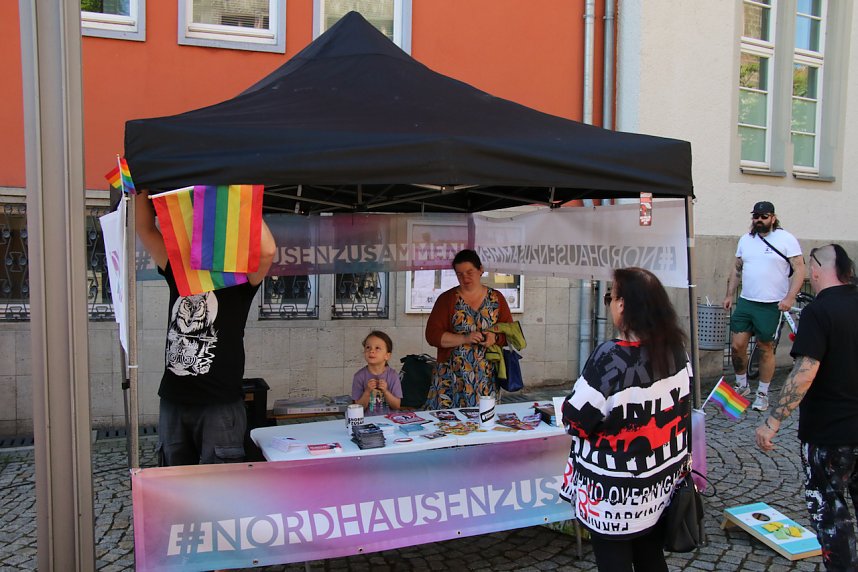 1. Mai auf dem Nordh&auml;user Rathausplatz