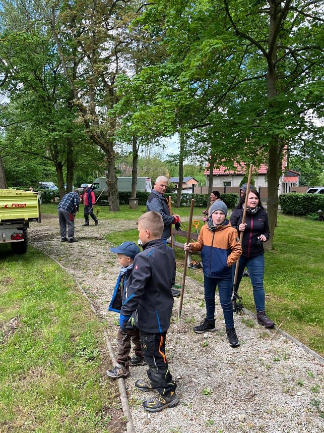 Arbeitseinsatz in Friedrichsthal