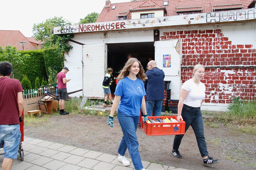 B&uuml;chermarkt auf dem Blasiikirchplatz