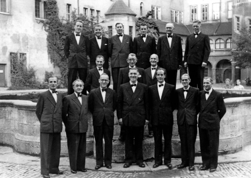 Albert-Fischer-Chorgruppe um 1960