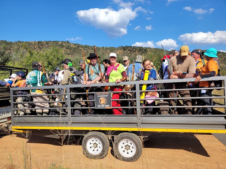 Susanne Walther beim Wettkampf in S&uuml;dafrika