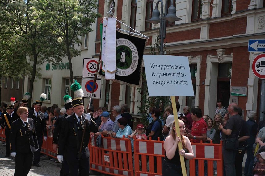 Internationale Bergparade in Sangerhausen 