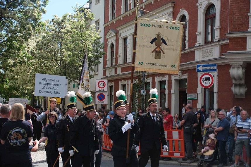 Internationale Bergparade in Sangerhausen 