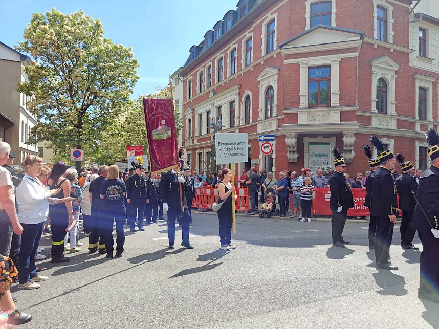 Internationale Bergparade in Sangerhausen 