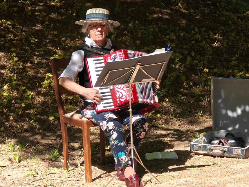 Peter Blei unterwegs am Muttertag in Nordhausen