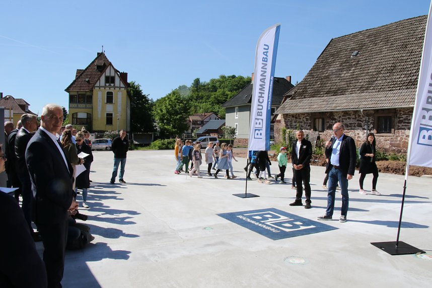 Grundsteinlegung f&uuml;r die neue Ilfelder Grundschule 