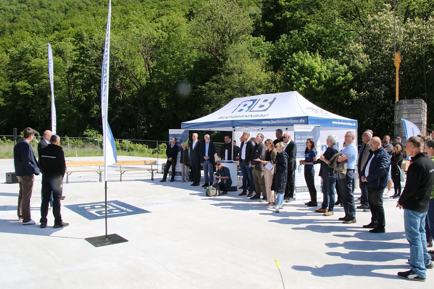 Grundsteinlegung f&uuml;r die neue Ilfelder Grundschule 