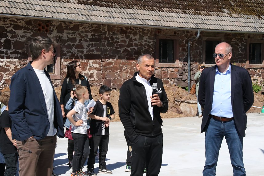 Grundsteinlegung f&uuml;r die neue Ilfelder Grundschule 