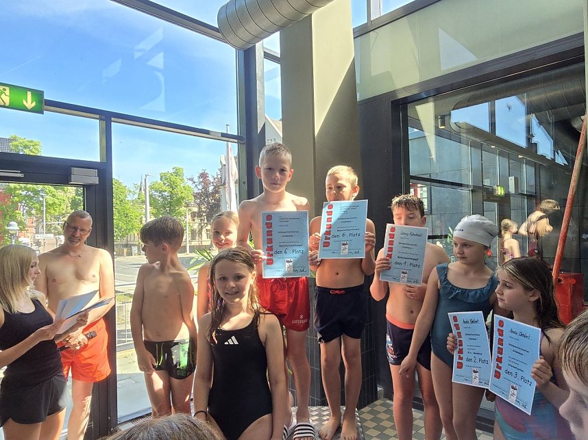 Schwimmwettkampf der Grundschulen
