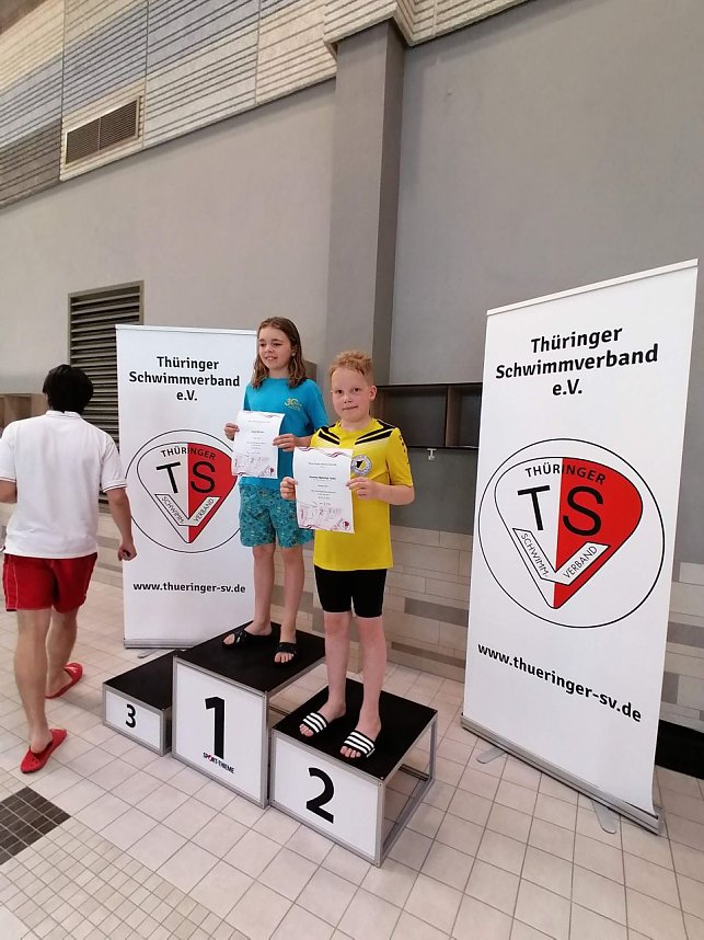 Der Nordh&auml;user Schwimmverein war mit einem Trio nach Jena zum Th&uuml;ringer Schwimmertreffen gereist