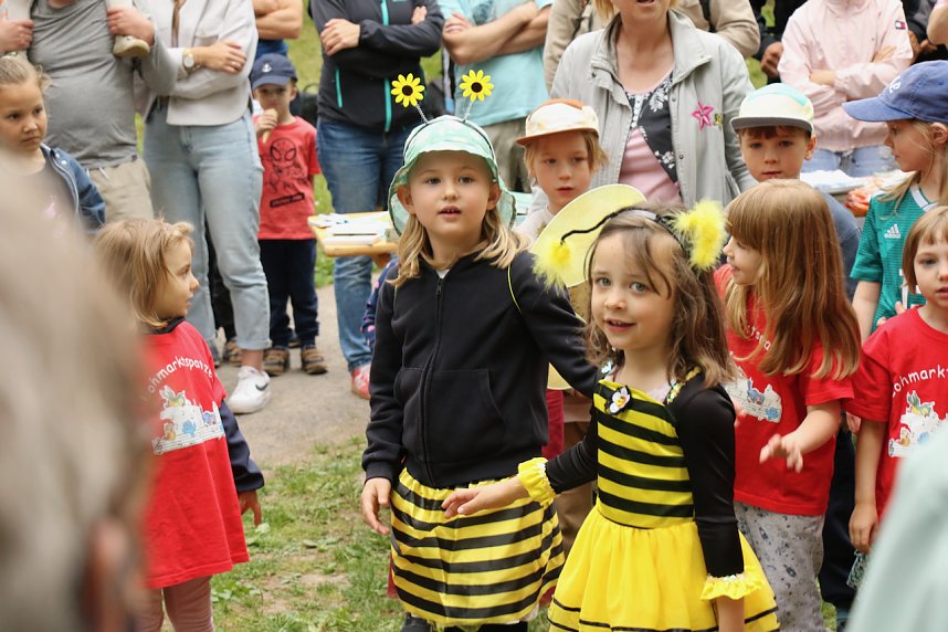 Anwassern im Stadtpark