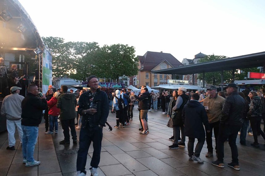 Peter Blei unterwegs auf dem Bahnhofsfest in Nordhausen