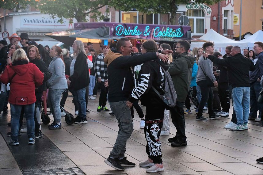 Peter Blei unterwegs auf dem Bahnhofsfest in Nordhausen