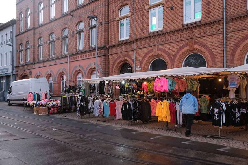 Peter Blei unterwegs auf dem Bahnhofsfest in Nordhausen