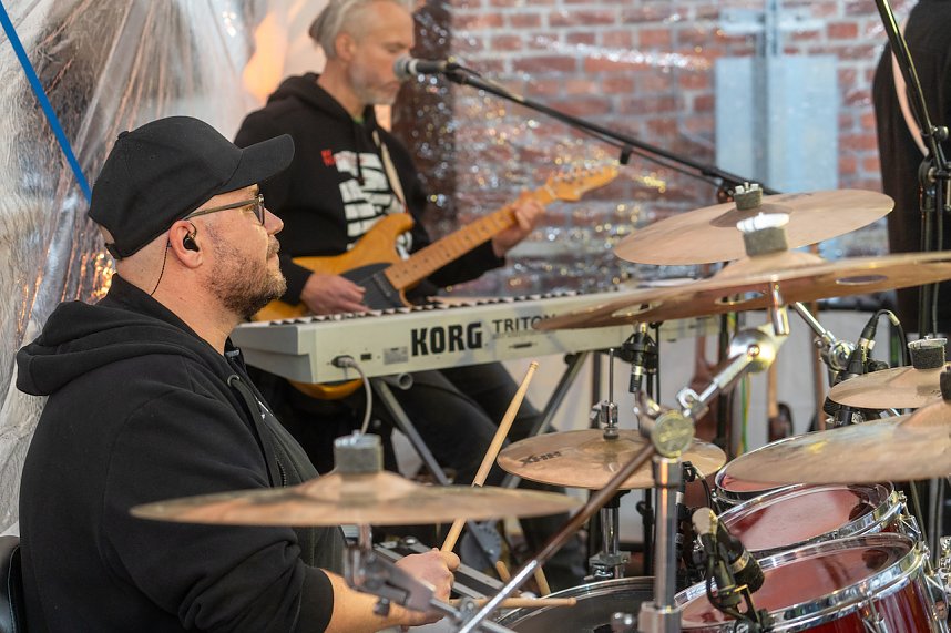 Die Kultband EMMA rockt den Innenhof der Tradi