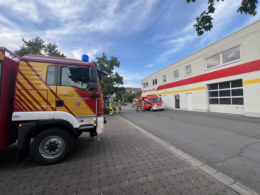 Gefahrenguteinsatz in Nordhausen
