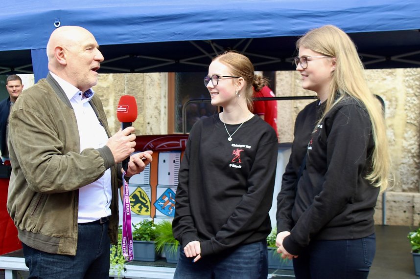 Empfang der Europacup-Siegerinnen in Bad Langensalza