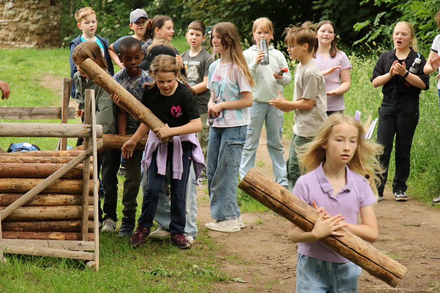 Waldjugendspiele 2025 im Park Hohenrode