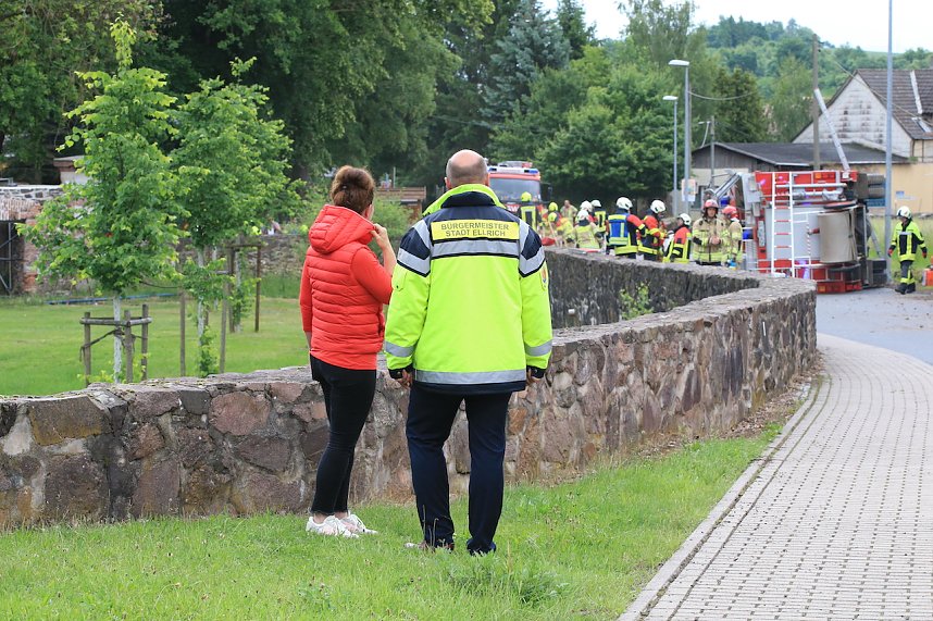 Unfall mit Feuerwehrauto