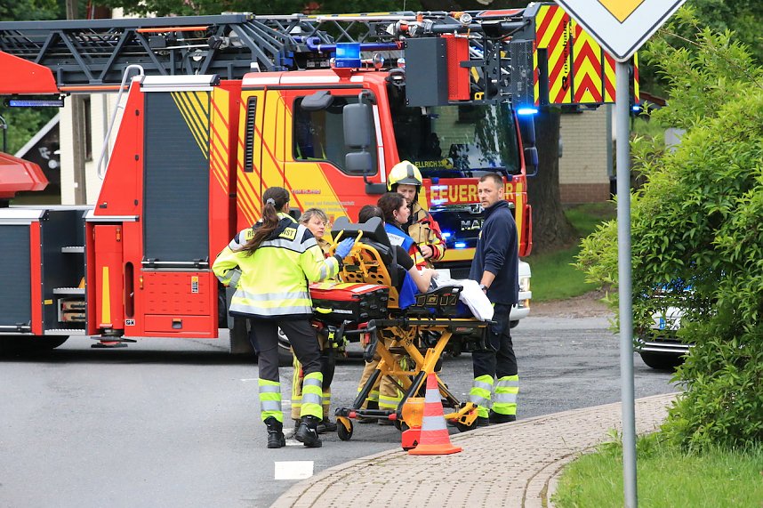 Unfall mit Feuerwehrauto