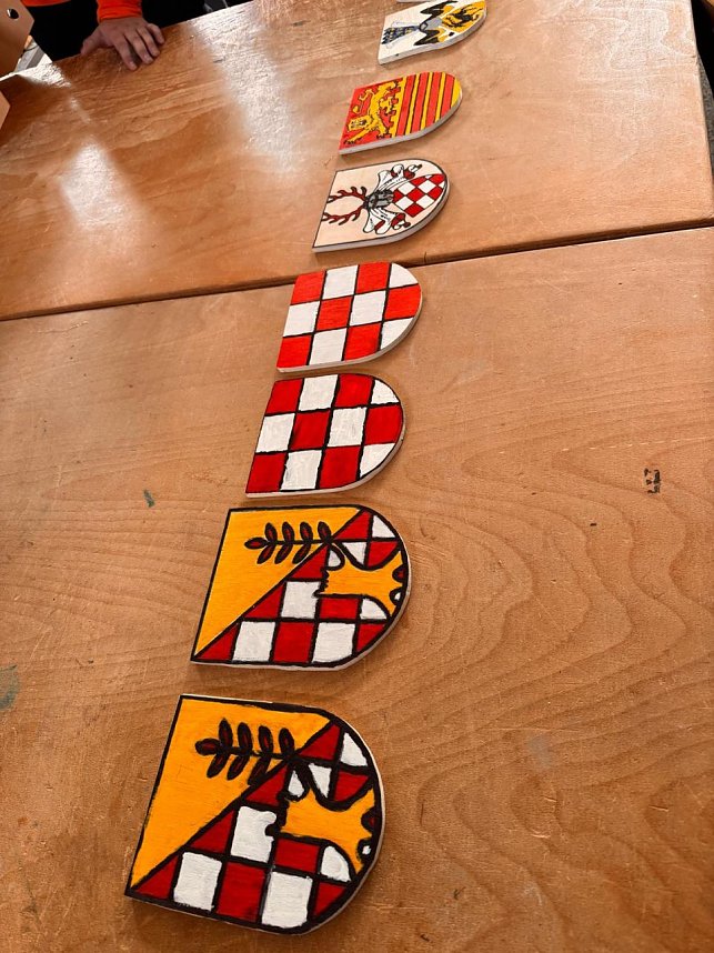 Den Alltag im Mittelalter n&auml;herte man sich auch k&uuml;nstlerisch