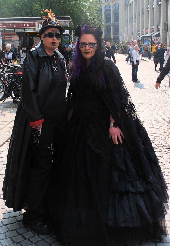 Peter Blei beim "WGT" in Leipzig