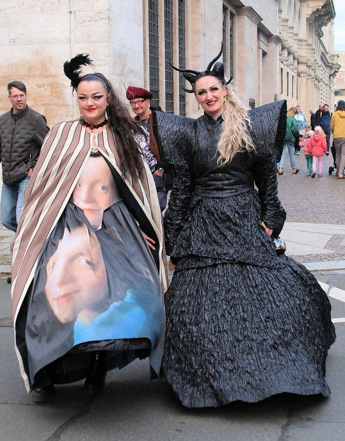 Peter Blei beim "WGT" in Leipzig