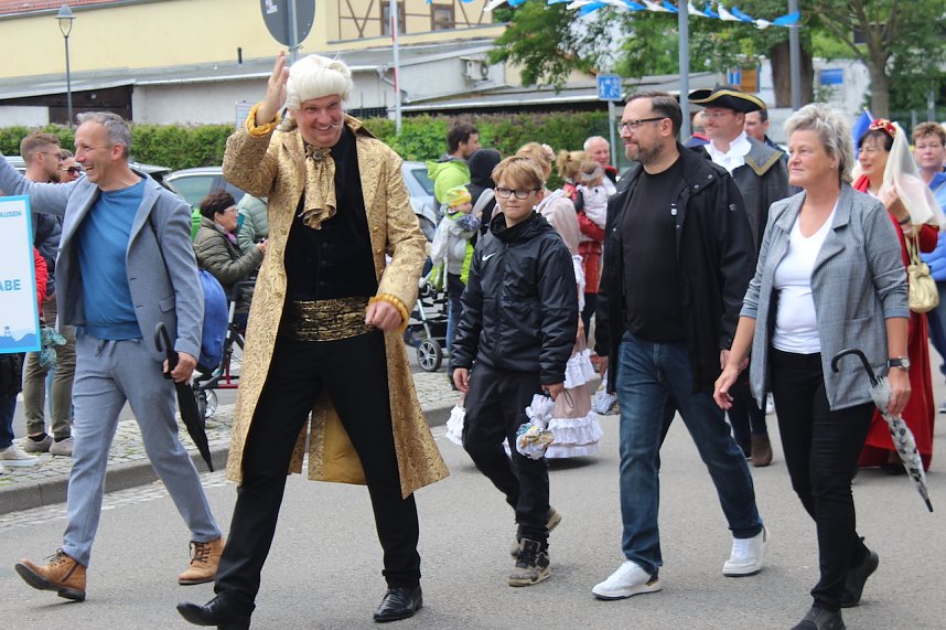 Festumzug zum 900. Geburtstag Sondershausens