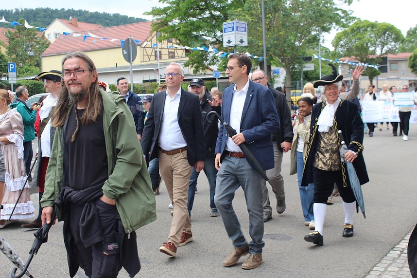 Festumzug zum 900. Geburtstag Sondershausens