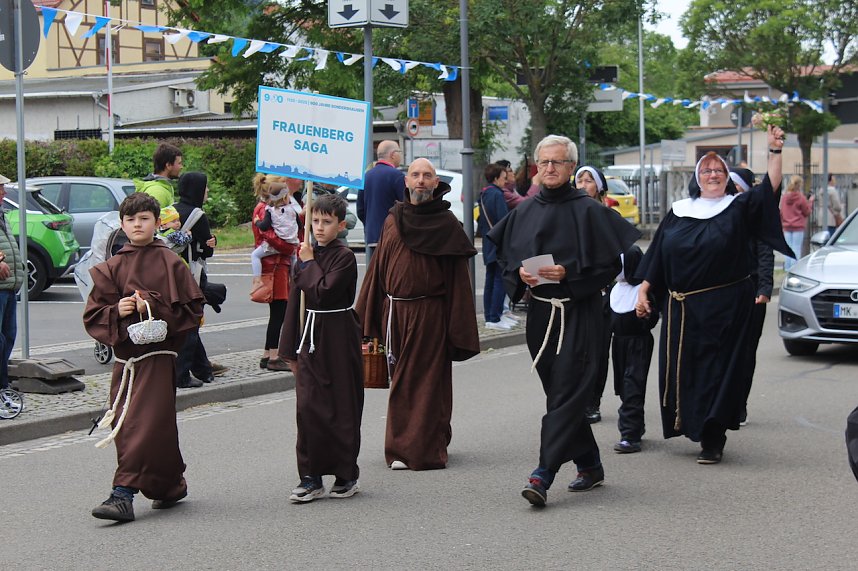 Festumzug zum 900. Geburtstag Sondershausens