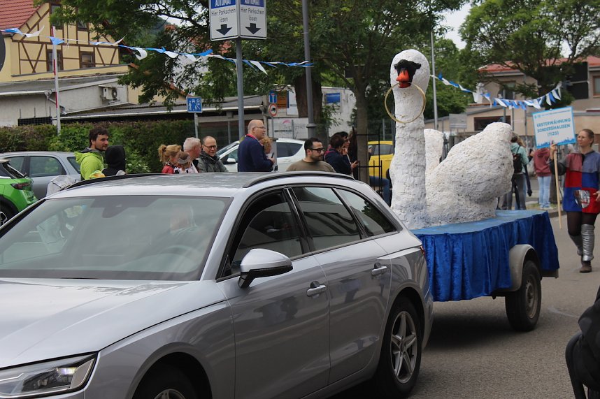 Festumzug zum 900. Geburtstag Sondershausens