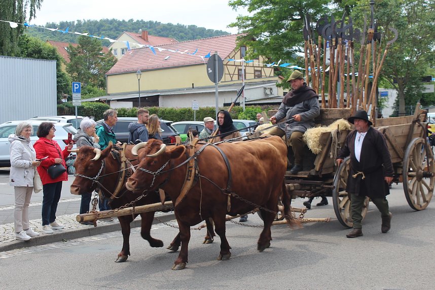 Festumzug zum 900. Geburtstag Sondershausens