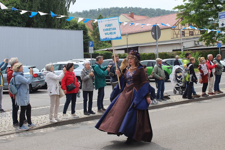 Festumzug zum 900. Geburtstag Sondershausens