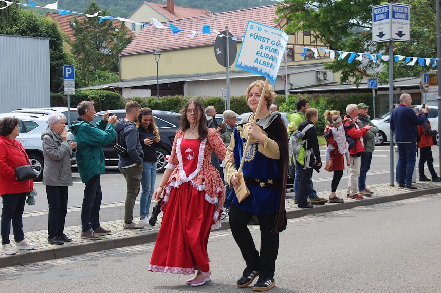 Festumzug zum 900. Geburtstag Sondershausens