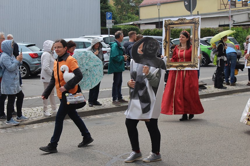 Festumzug zum 900. Geburtstag Sondershausens