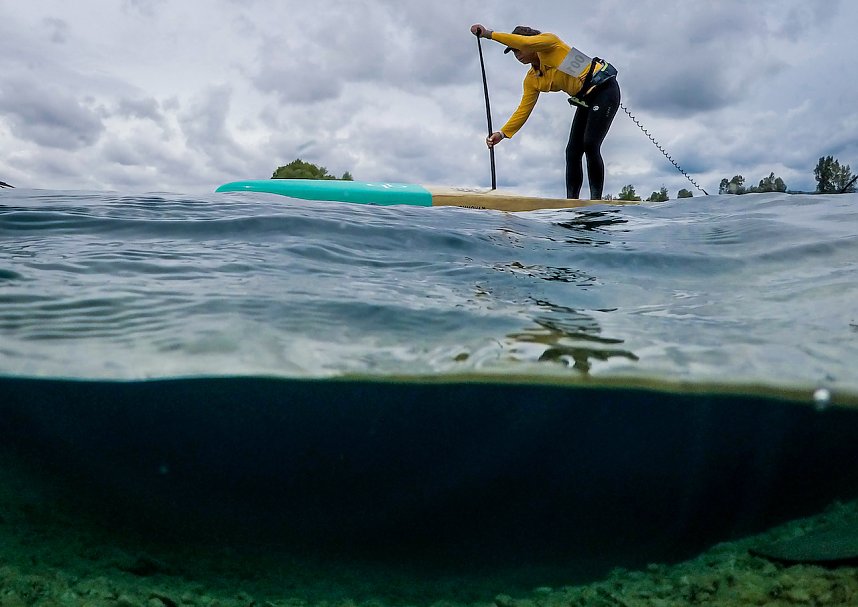 SUP in Sundhausen mit Susanne Lier