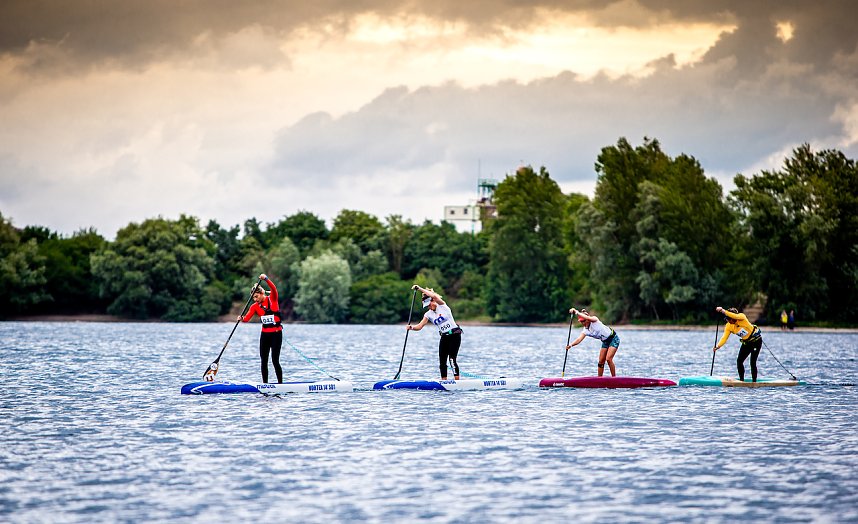 SUP in Sundhausen mit Susanne Lier