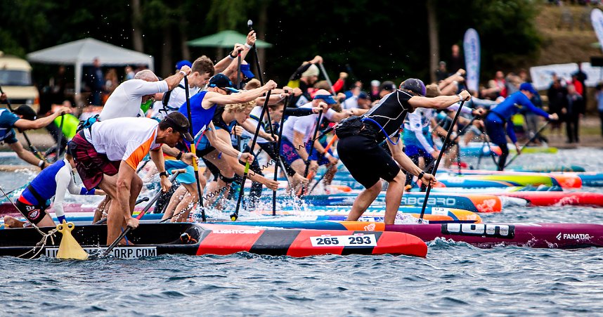 SUP in Sundhausen mit Susanne Lier